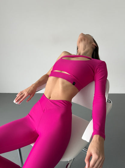 Легінси FITRUN Leggings V-Classic "Rose"