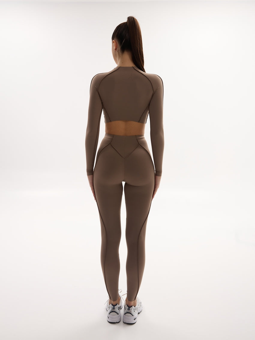 FITRUN Long Sleeve-Corset Versa "Sand VE"