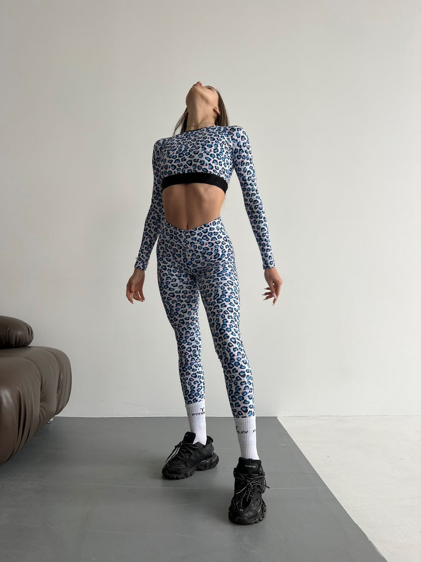 Легінси FITRUN Leggings V-Classic DIVIDE "Leo Dreams"