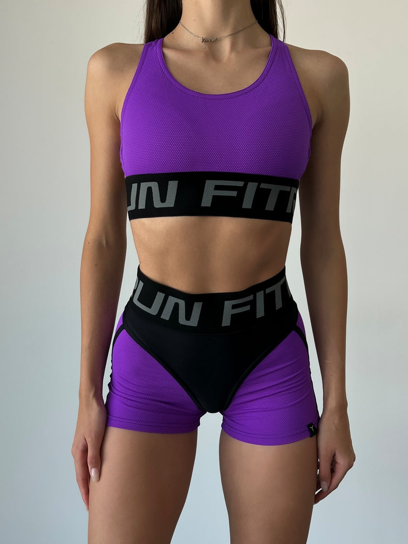 Sports Top FITRUN Top X Brand "Purple Relief"