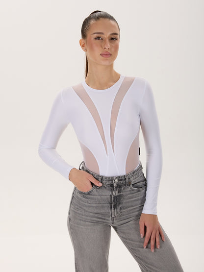 FITRUN Body SPIDER LINE "Total White"