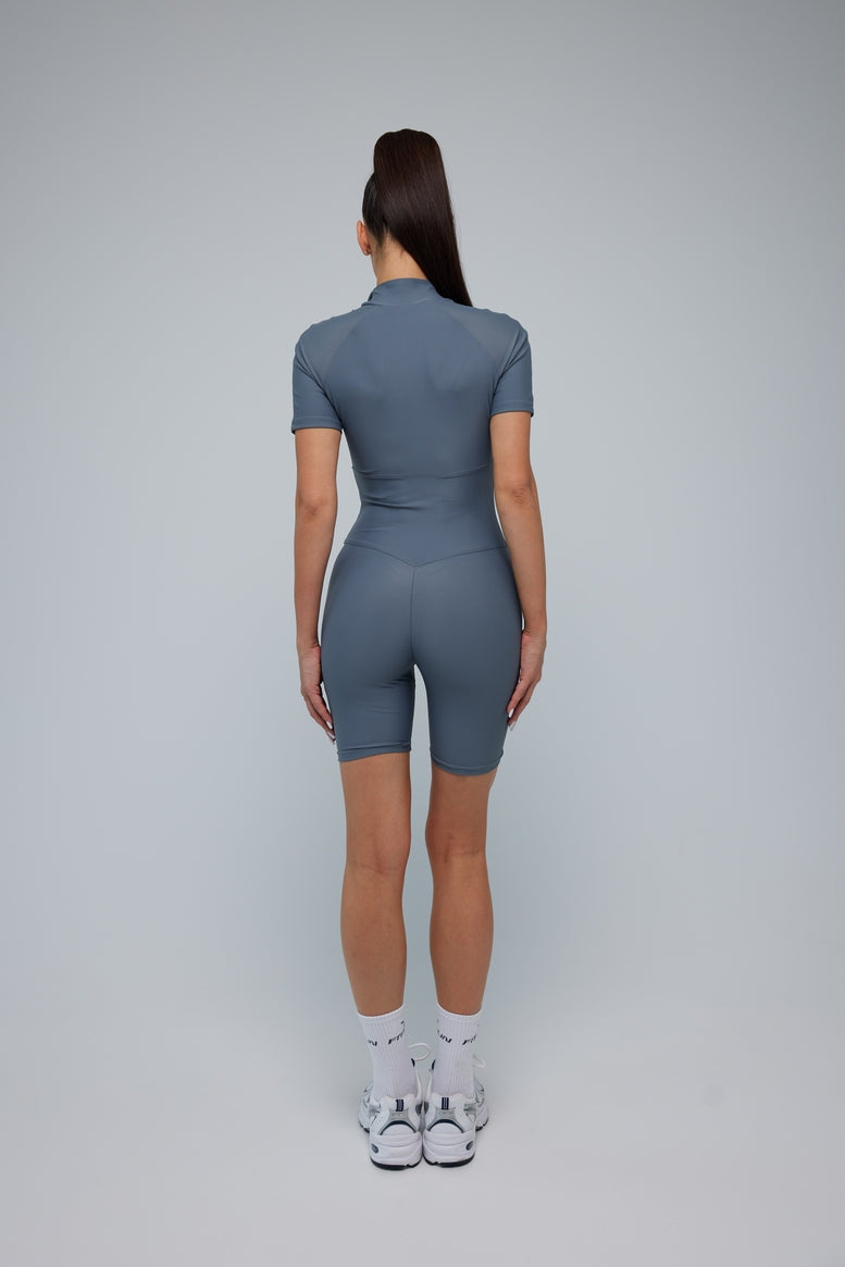 Jumpsuit FITRUN Jumpsuit Base Short "Total Silver"