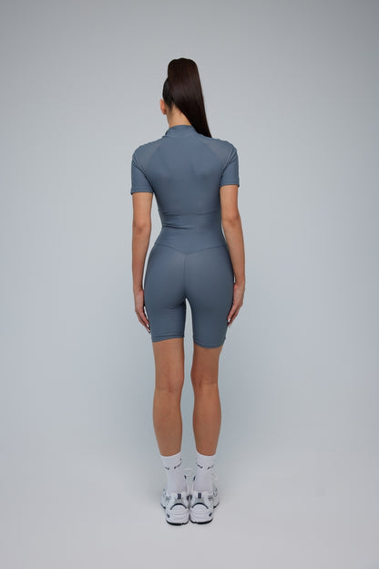 Jumpsuit FITRUN Jumpsuit Base Short "Total Silver"