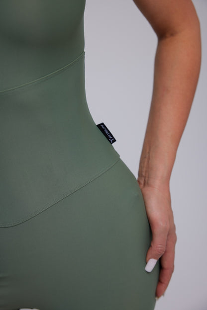 Комбінезон FITRUN Jumpsuit Base Short "Total Olive"