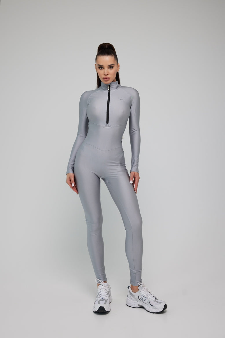 Комбінезон FITRUN Jumpsuit Base Long "Total Shine Silver"