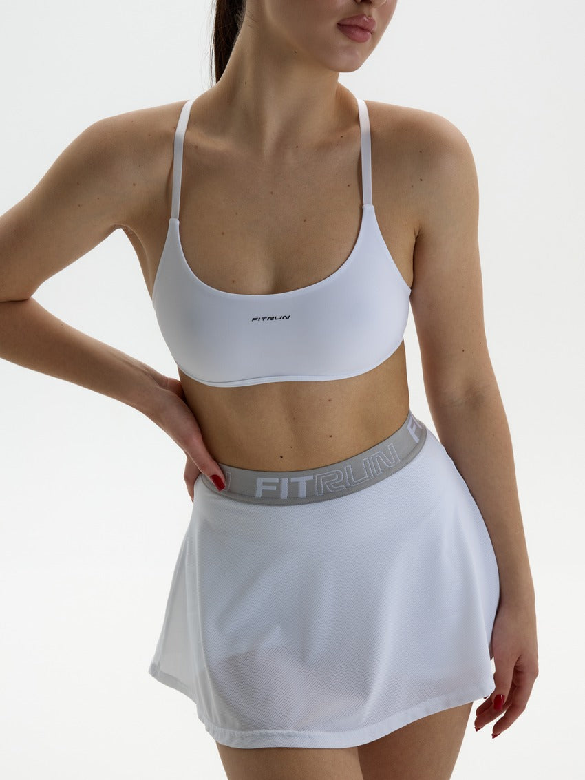 FITRUN Tennis Skort W1 “Total White”