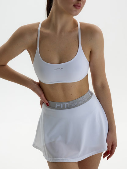 FITRUN Tennis Skort W1 “Total White”