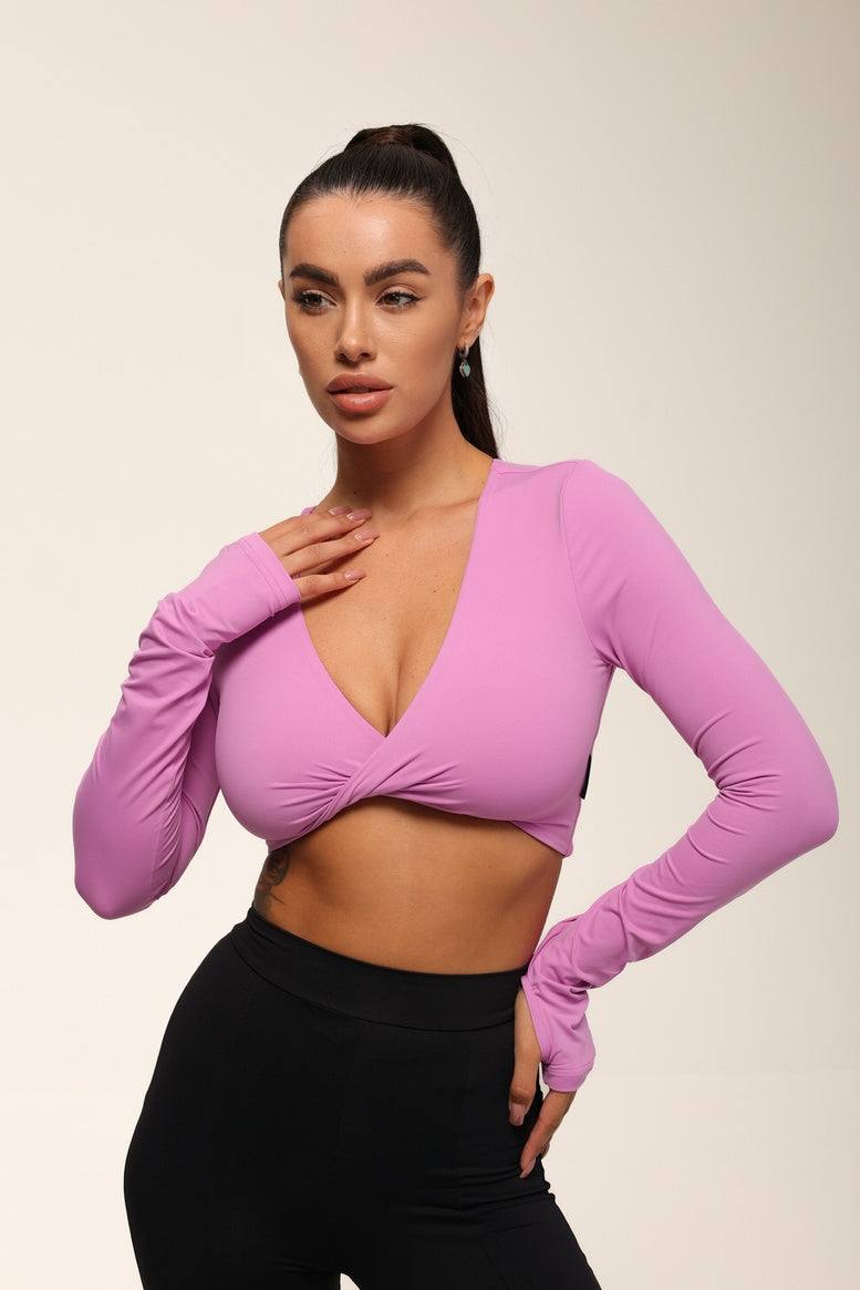 Рашгард  FITRUN Rashguard YOGA "Fuchsia VE"