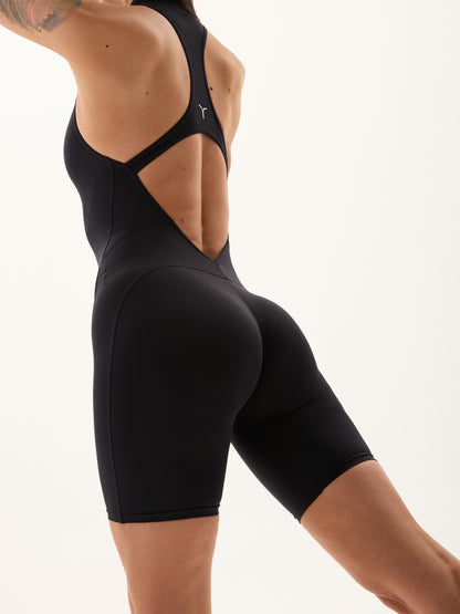 Jumpsuit FITRUN YOGA Short "Black VE"