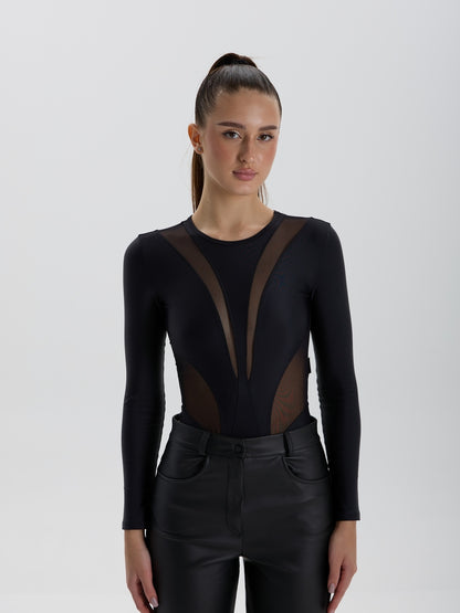 FITRUN Body SPIDER LINE "Black"