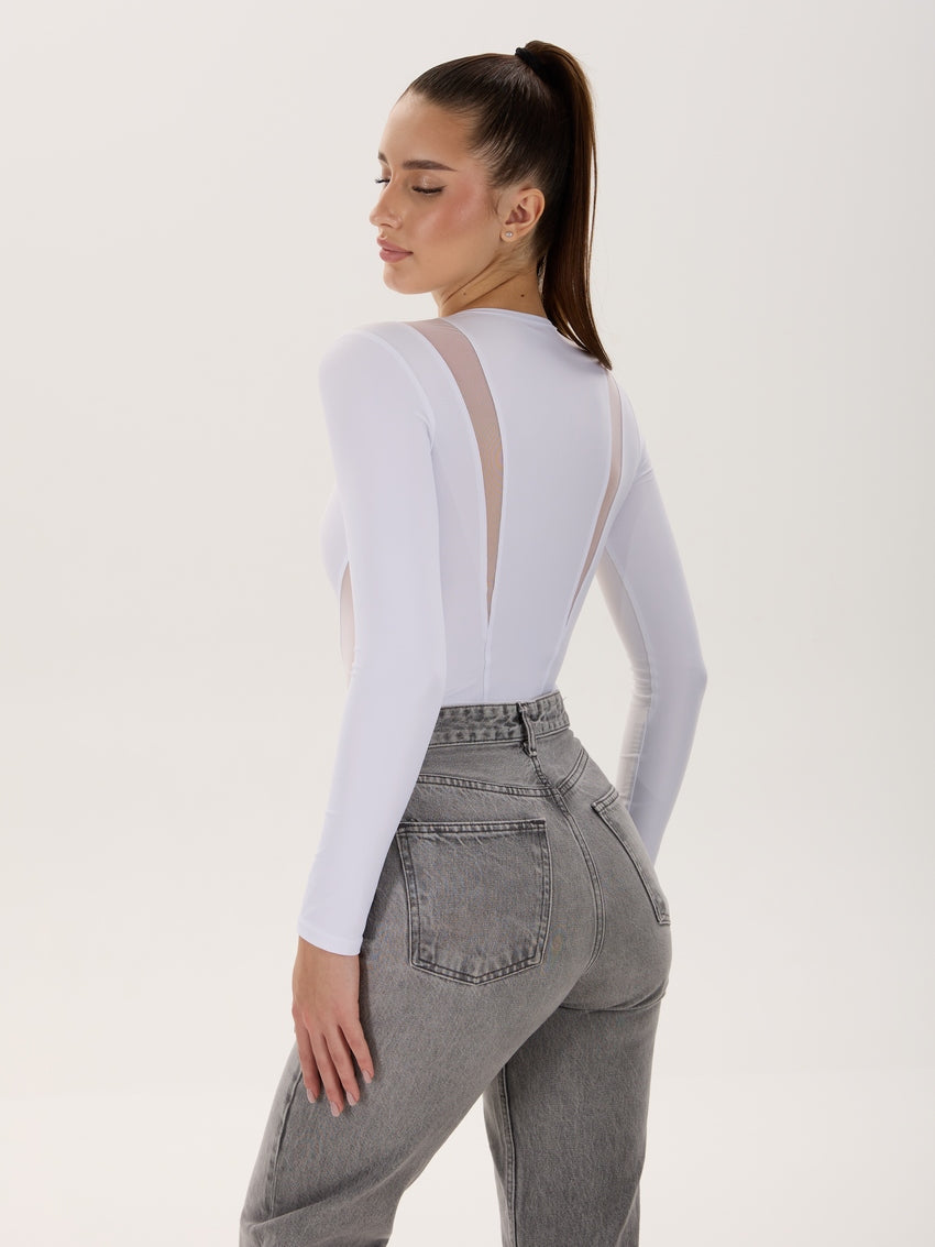 FITRUN Body SPIDER LINE "Total White"