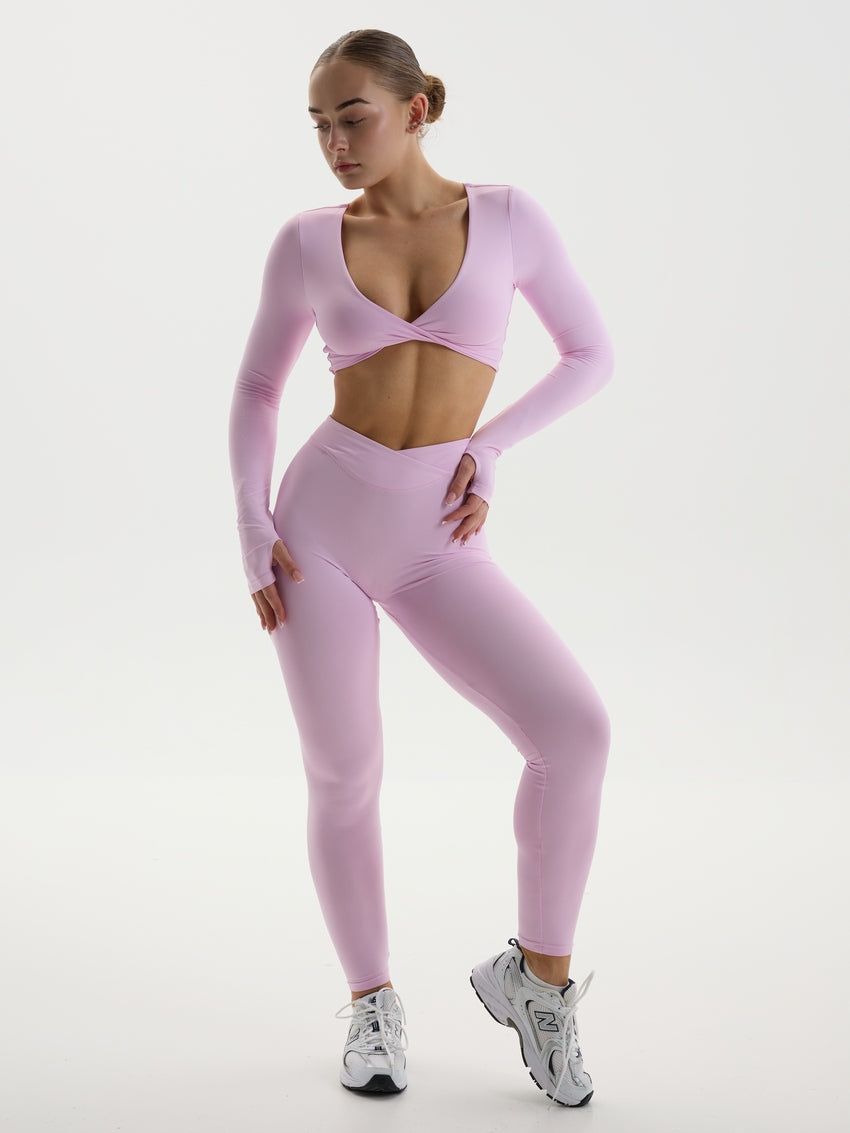 Leggings FITRUN YOGA Grace "Blossom Pink NE"