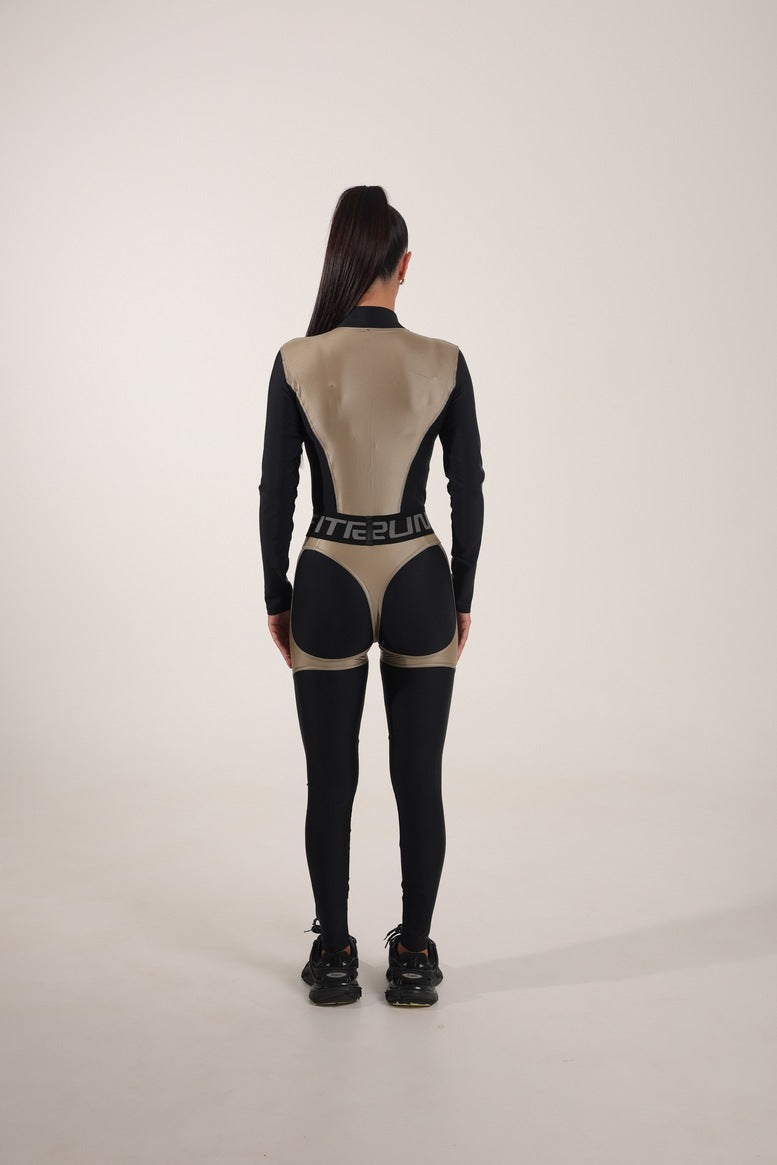         Комбінезон FITRUN Jumpsuit Super Nuts NICE Long "Beige Blaze"