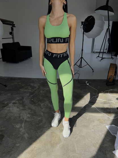Легінси FITRUN  Leggings Super Nuts "Avocado Relief"