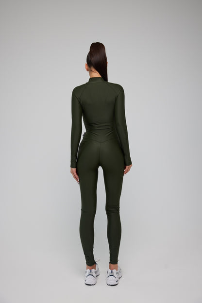 Комбінезон FITRUN Jumpsuit Base Long "Total Khaki"