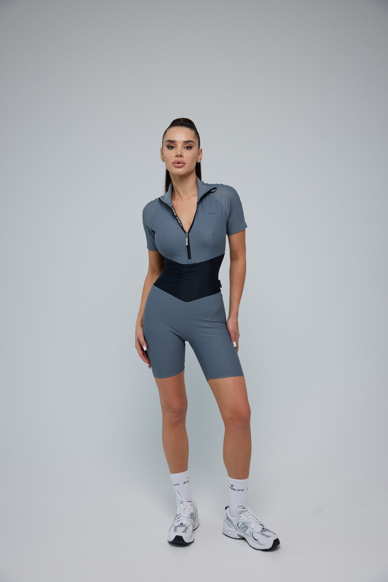 Jumpsuit FITRUN Jumpsuit Base Short "Silver"