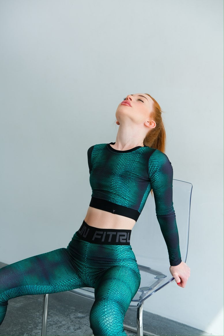 Легінси FITRUN Leggings Brend Belt "Alligator"