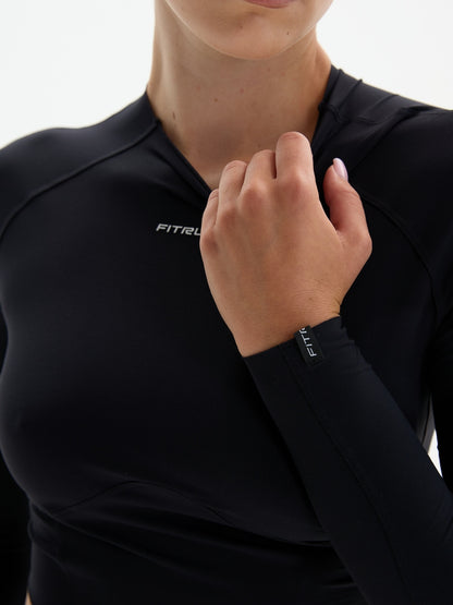 Long Sleeve-Corset FITRUN Versa 2.0 "Black VE"