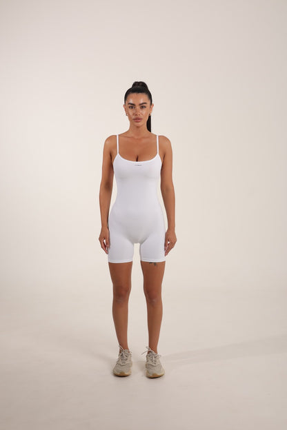 Jumpsuit FITRUN Jumpsuit SKIN Base Short "White VE"