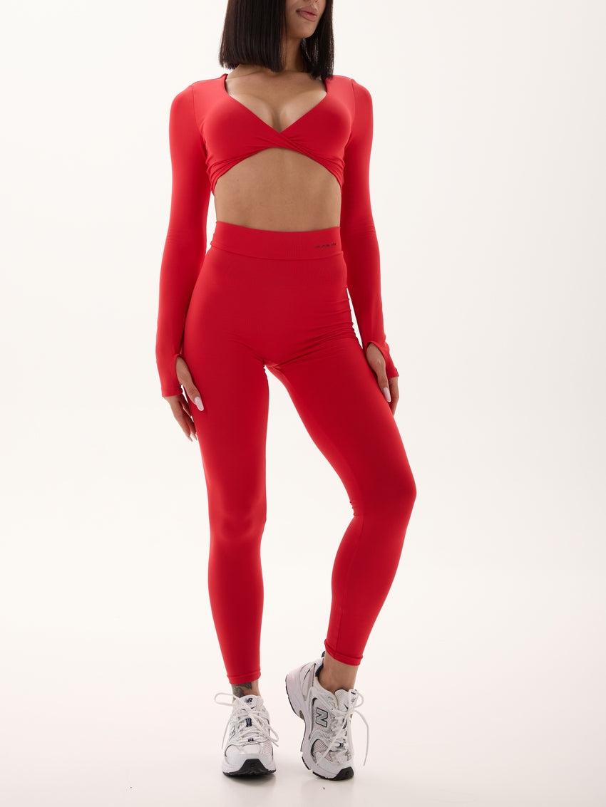 Leggings FITRUN YOGA Allure "Cherry NE"