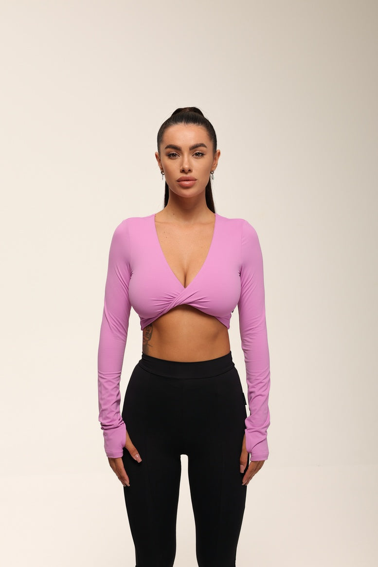 Рашгард  FITRUN Rashguard YOGA "Fuchsia VE"