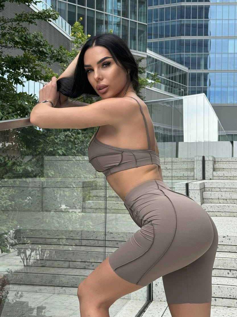 Cycling Short FITRUN Cycling Versa "Sand VE"