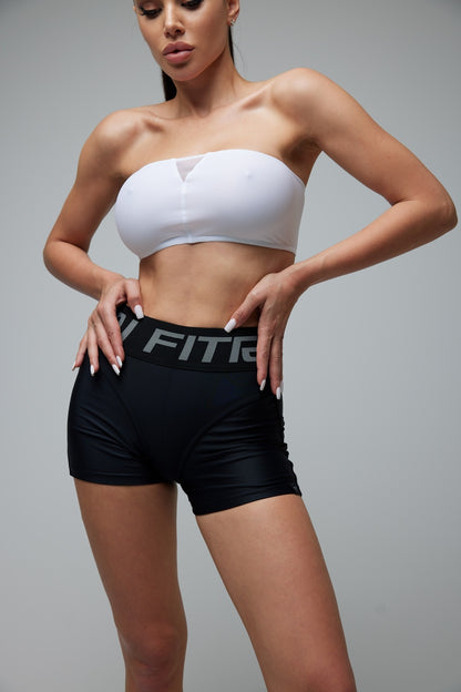 Спортивний Топ FITRUN Top Bandeau SPIDER "Total White"