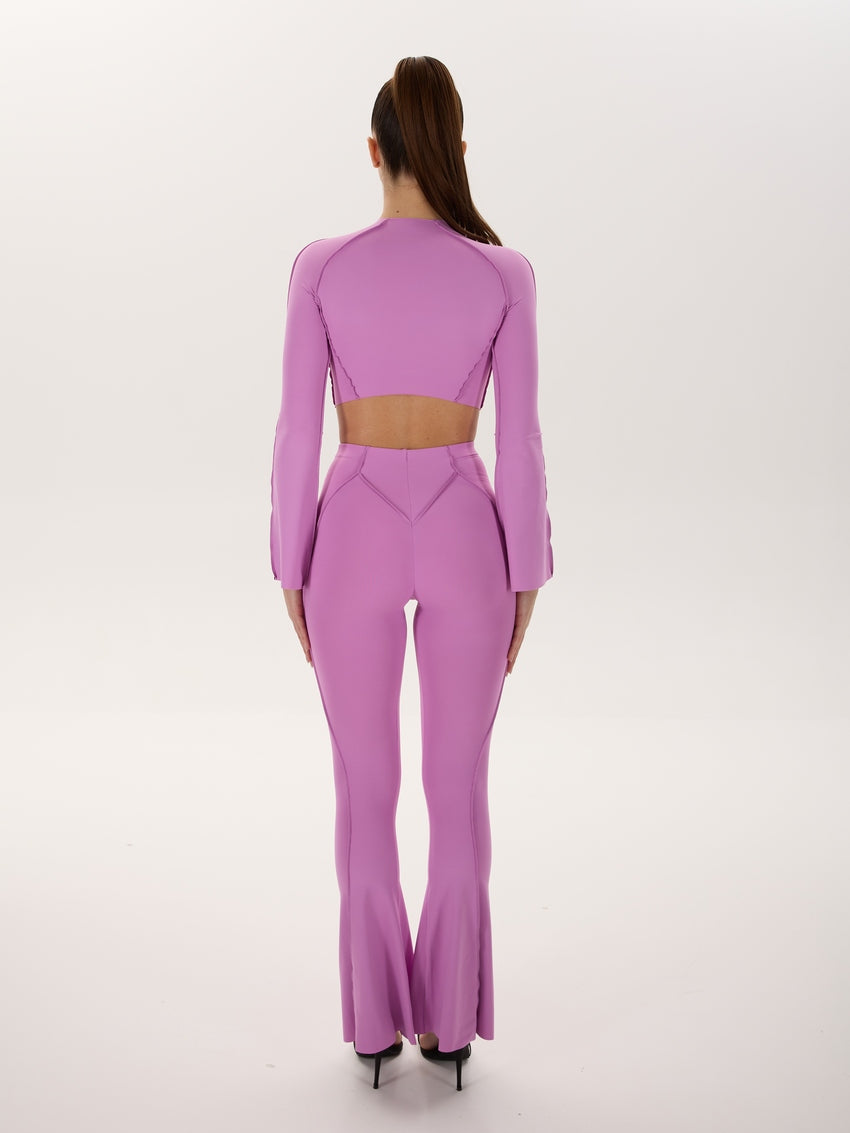 FITRUN Long Sleeve-Corset DISCO Versa "Fuchsia VE"