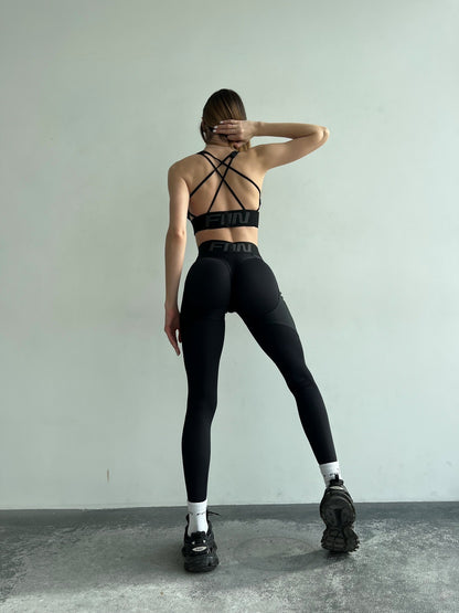 Sports Top FITRUN Top X Brand "Black Relief"