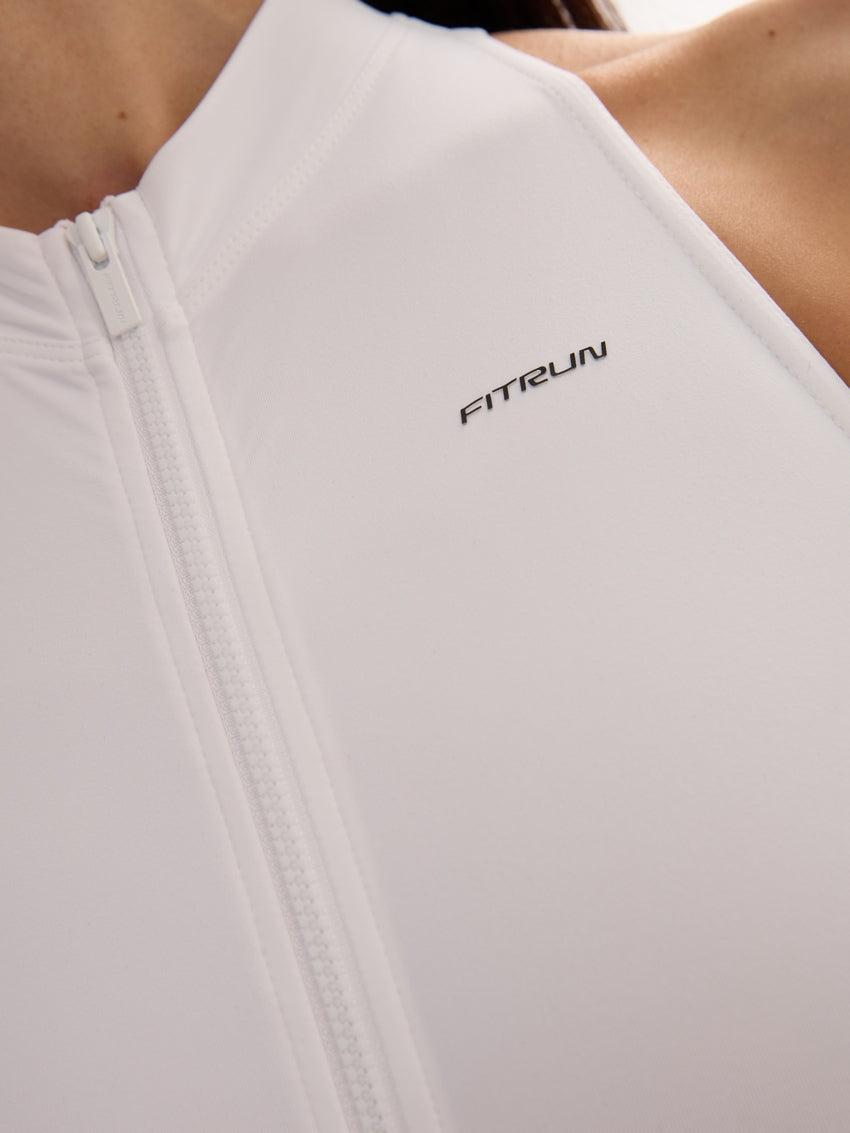 Jumpsuit FITRUN YOGA MEDIUM "White VE"