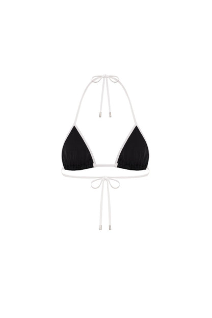 Top FITRUN MALLORCA Triangle Bikini Top "Black"