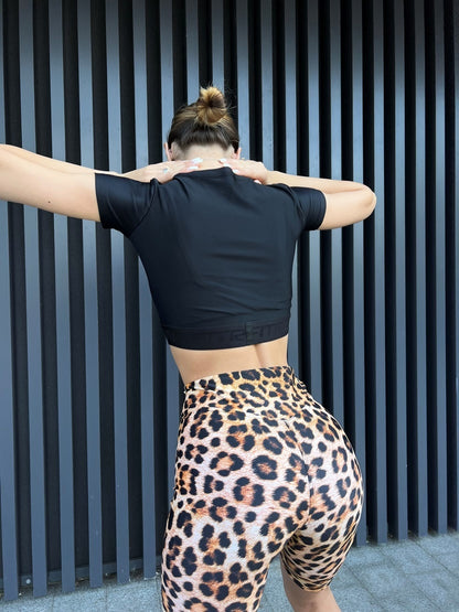 Велосипедки FITRUN Cycling V-Classic "Leopard"