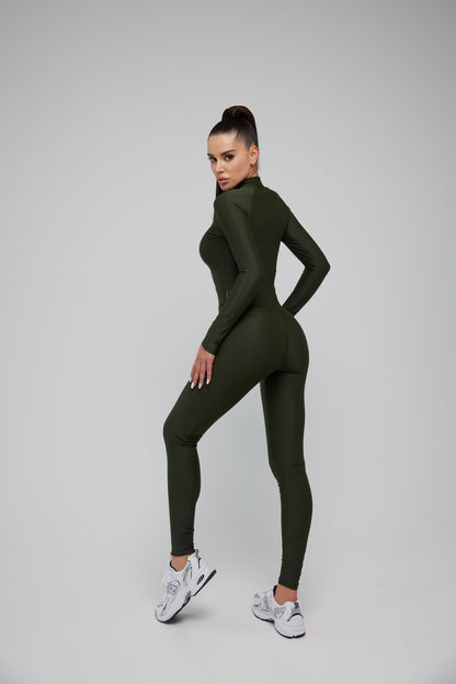 Комбінезон FITRUN Jumpsuit Base Long "Total Khaki"