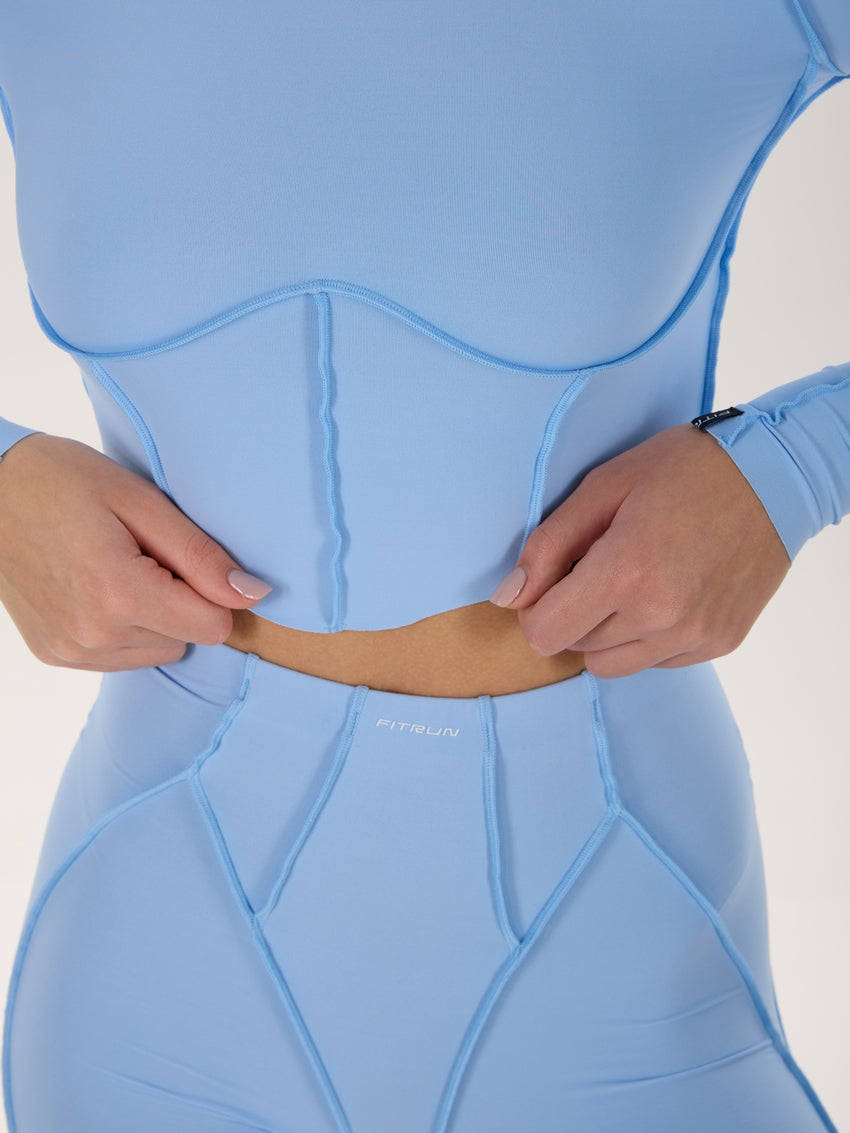 FITRUN Long Sleeve-Corset Versa "Sky VE"