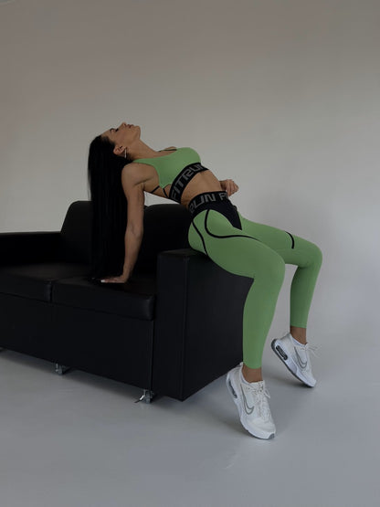 Легінси FITRUN  Leggings Super Nuts "Avocado Relief"