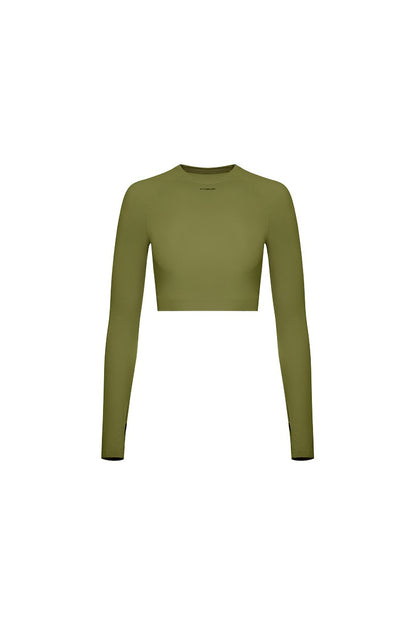 FITRUN Long Sleeve CORE "Khaki Relief"