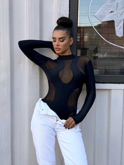 Bodysuit FITRUN Body Breeze Spider "Black"