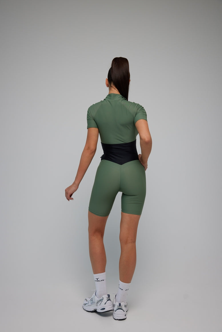Комбінезон FITRUN Jumpsuit Base Short "Olive"