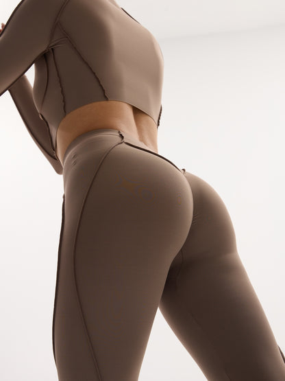 FITRUN Long Sleeve-Corset Versa "Sand VE"