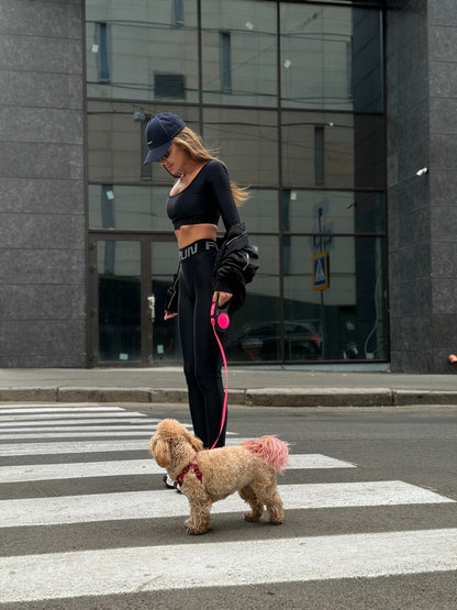 FITRUN Long Sleeve Bliss "Total Black"