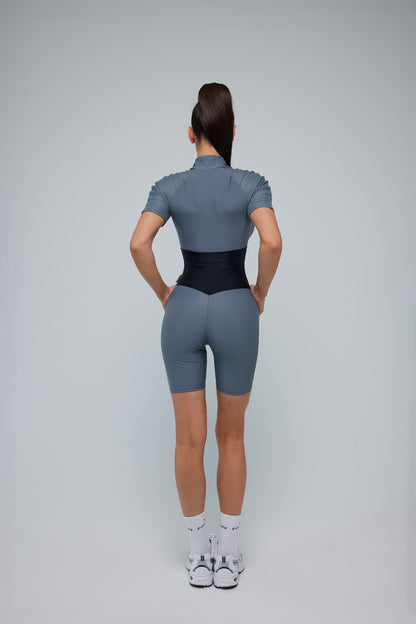 Jumpsuit FITRUN Jumpsuit Base Short "Silver"