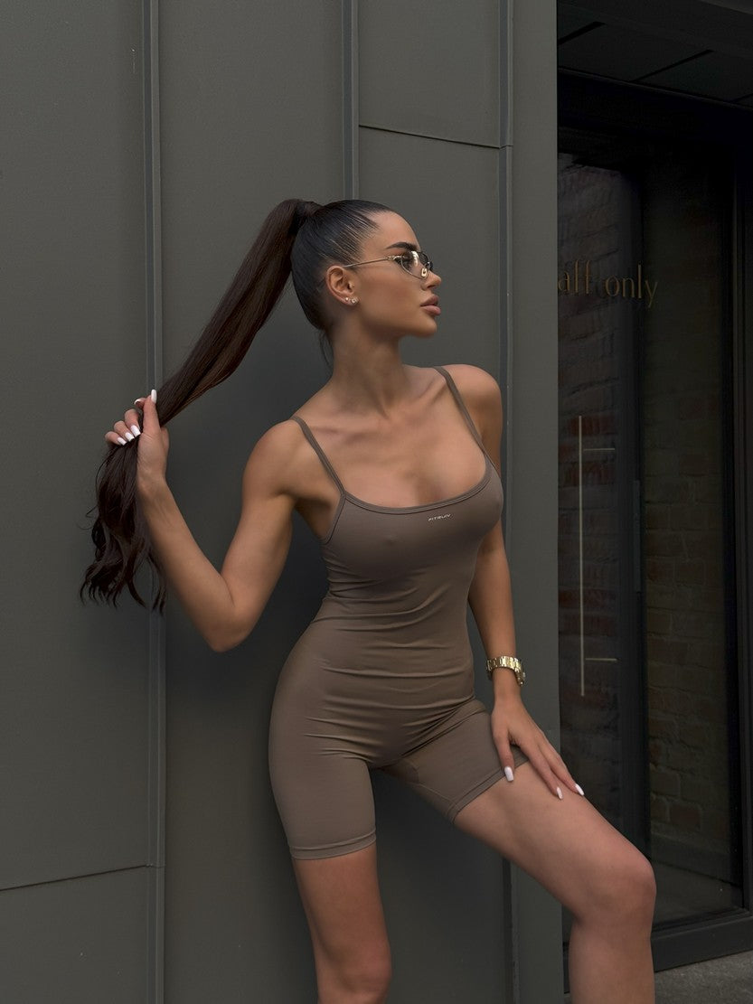 Jumpsuit FITRUN Jumpsuit SKIN Base Short "Sand VE"