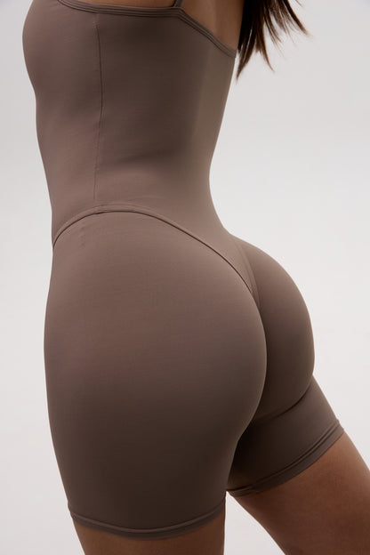 Jumpsuit FITRUN SKIN BODY Short "Sand VE"