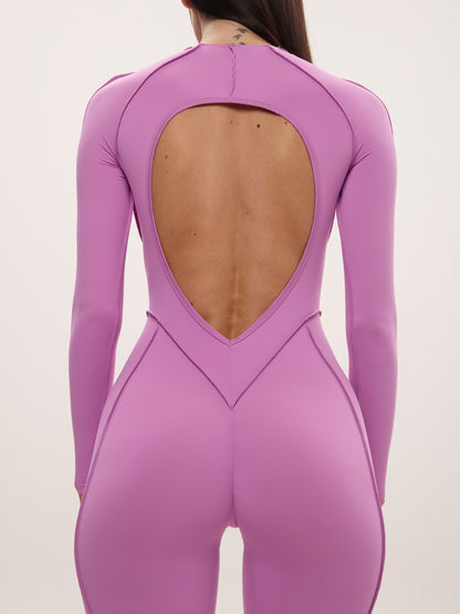 Salopetă FITRUN Body Suit Long Versa "Fuchsia VE"