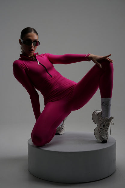 Jumpsuit FITRUN Jumpsuit Base Long "Total Rose"