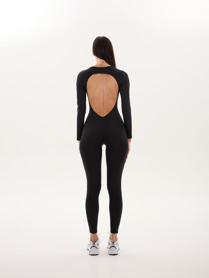 Jumpsuit FITRUN AURA Long "Black VE"