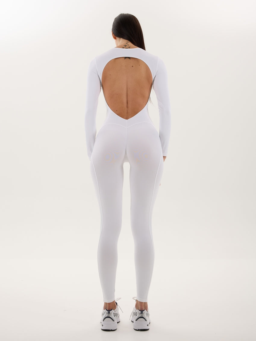 Jumpsuit FITRUN AURA Long "White VE"