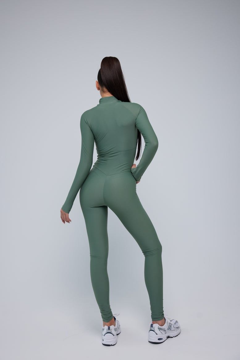 Комбінезон FITRUN Jumpsuit Base Long "Total Olive"
