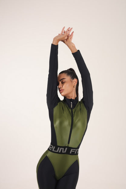         Комбінезон FITRUN Jumpsuit Super Nuts NICE Long "Olive Blaze"