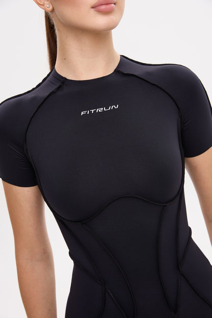 Jumpsuit FITRUN BodySuit Medium Versa "Black VE"